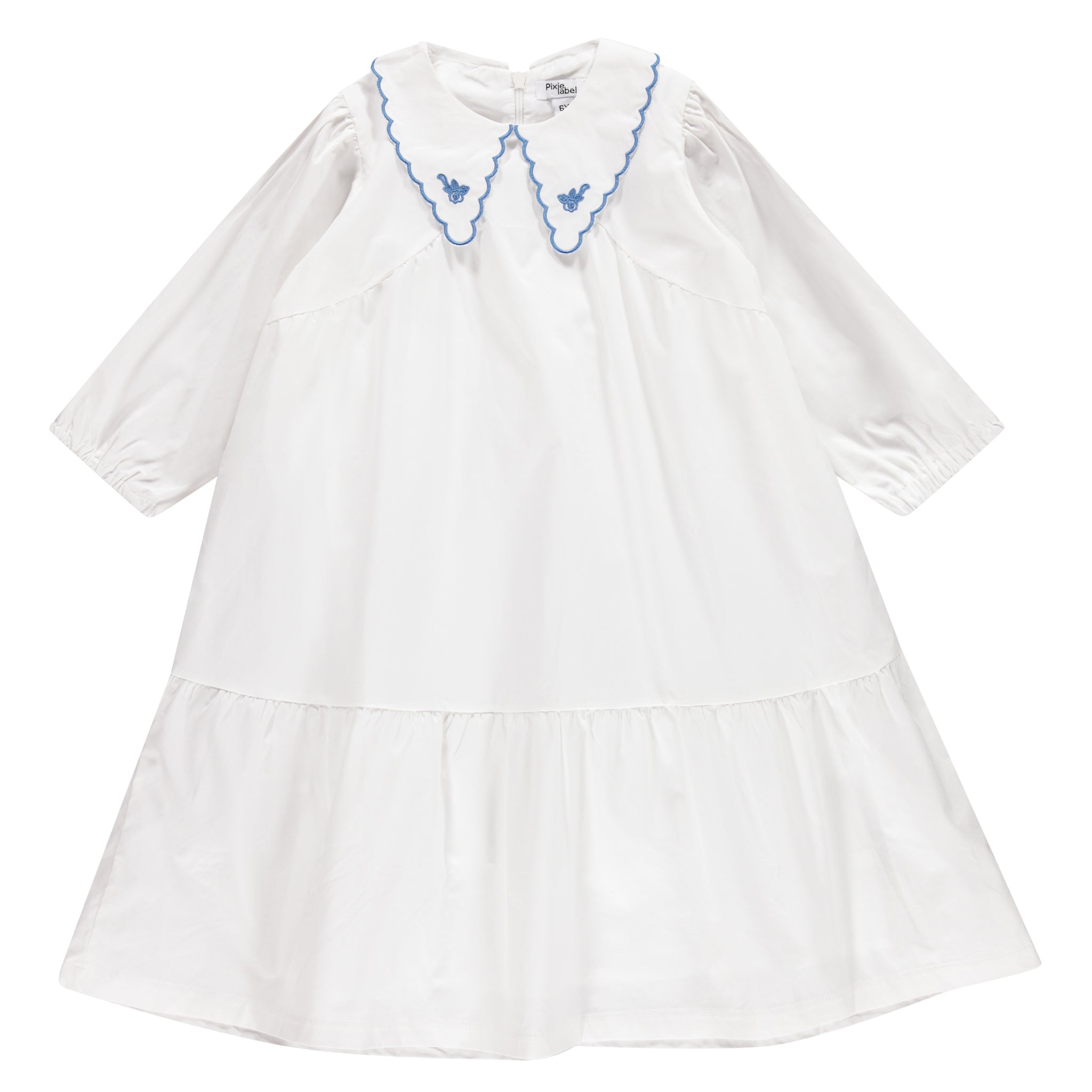Embroidered Collar Dress Embroidered Collar Dress