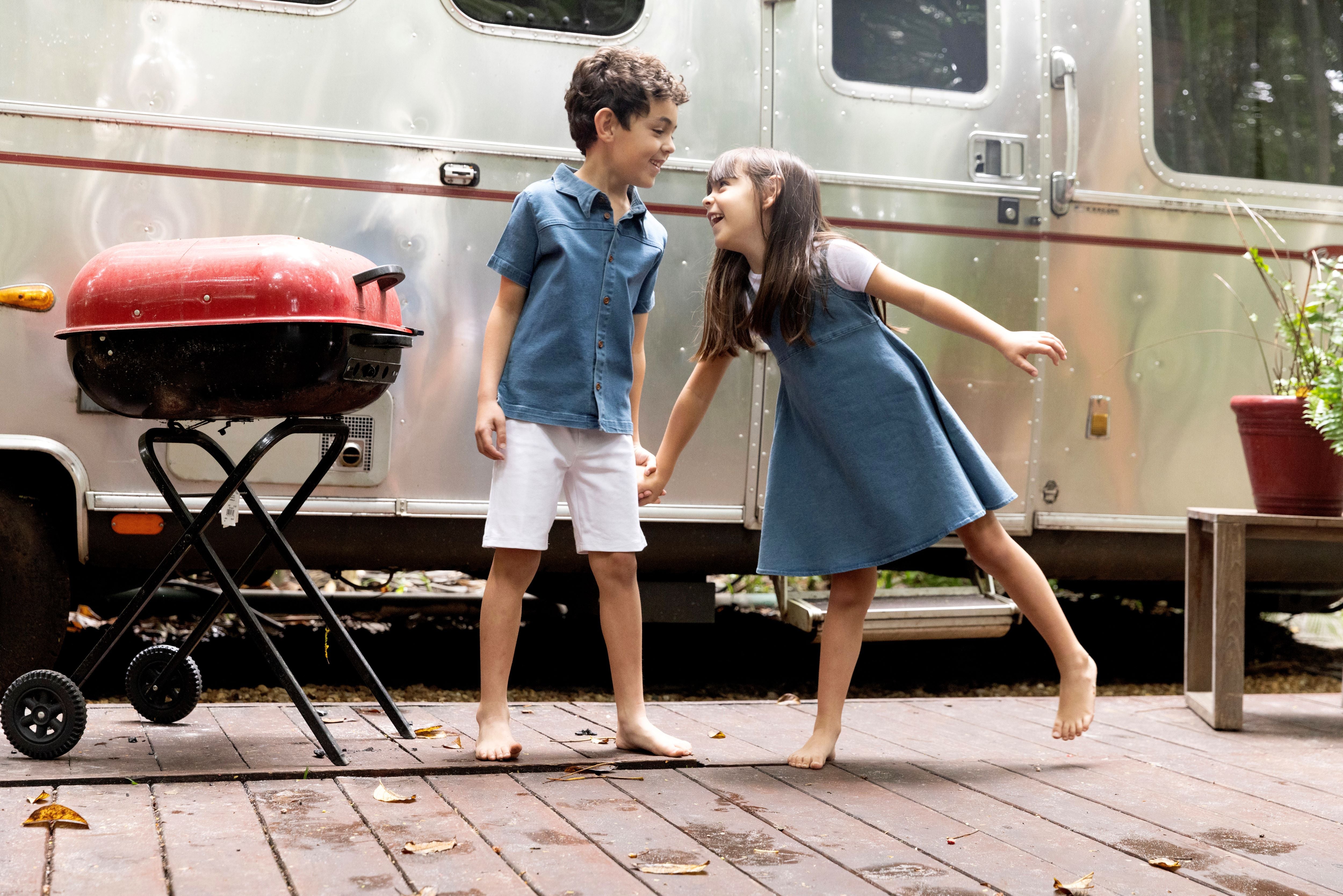 Star Collar Denim Shirt
