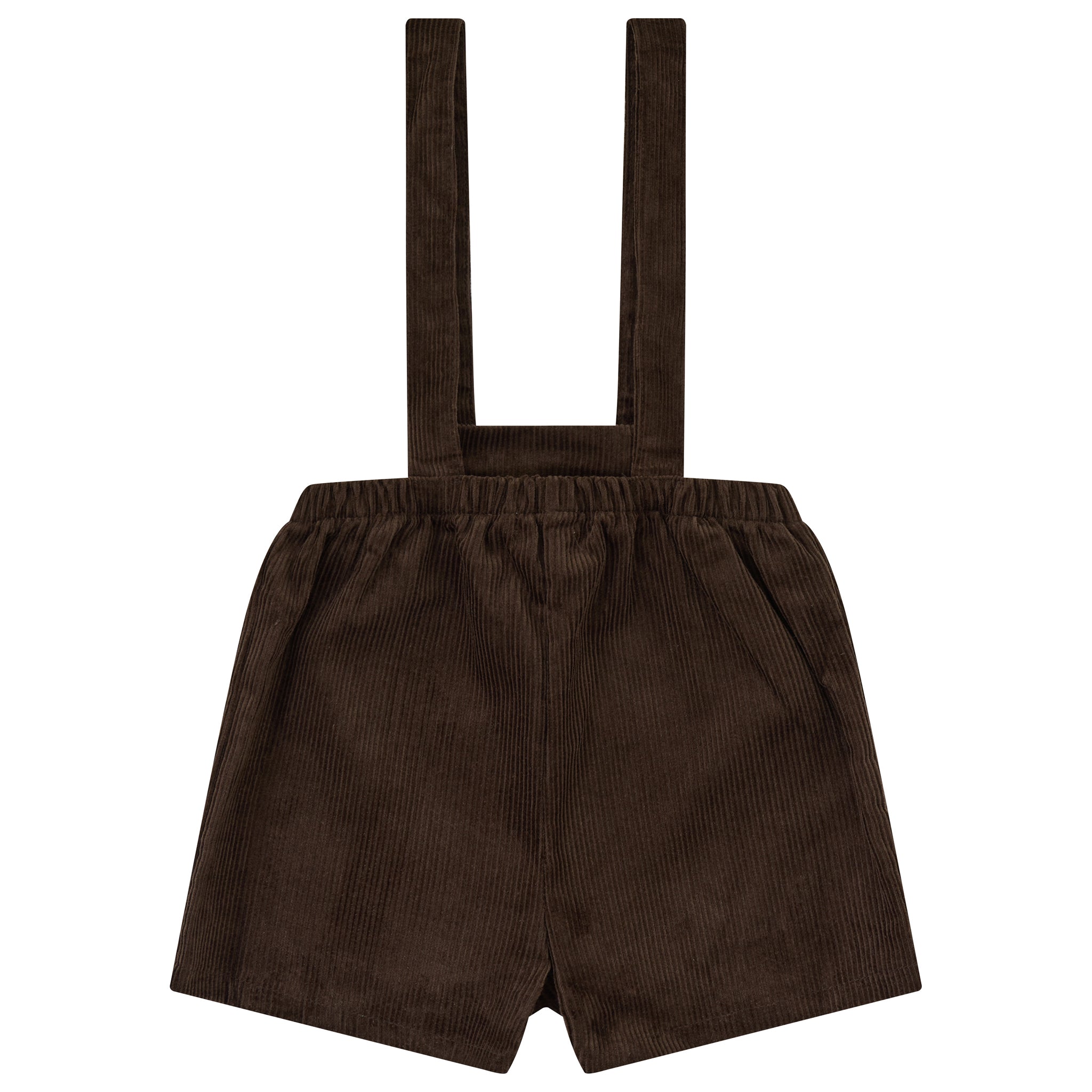 Corduroy Short Overalls