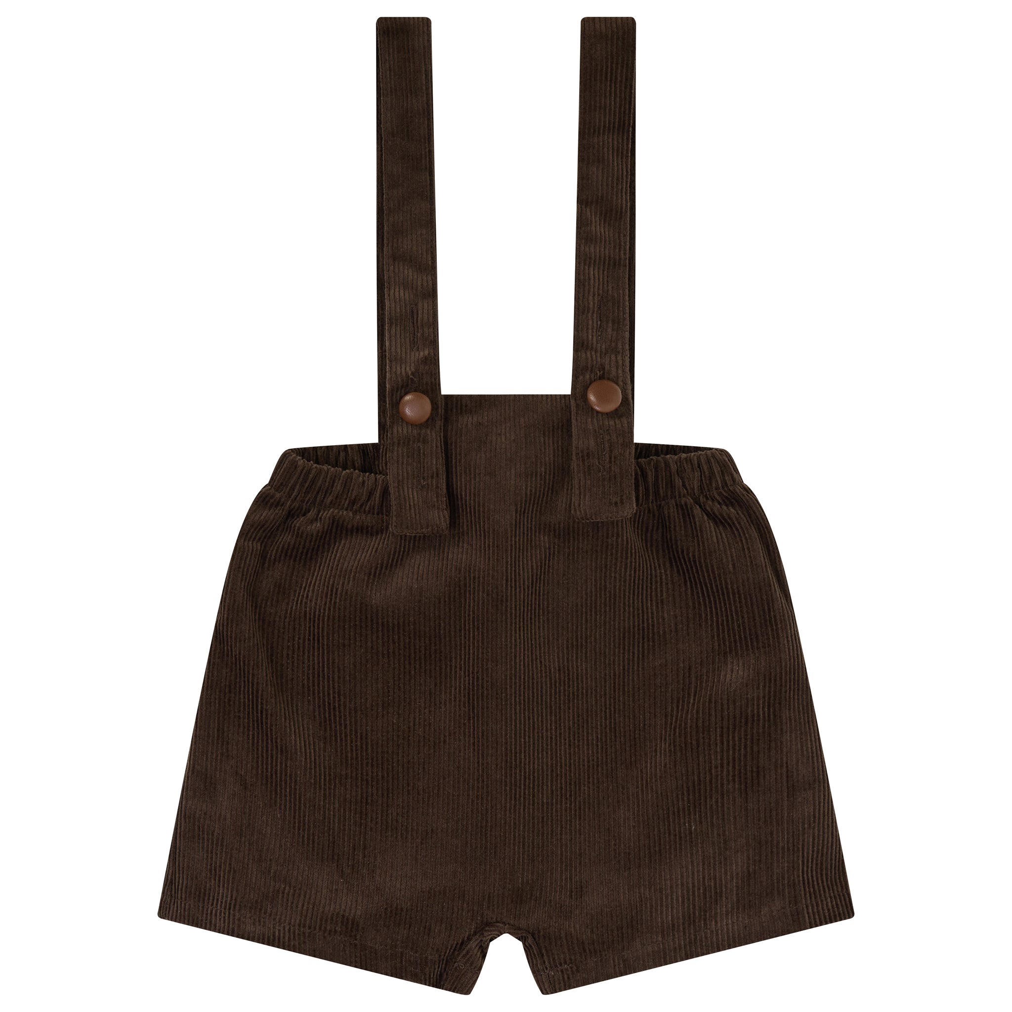 Corduroy Short Overalls
