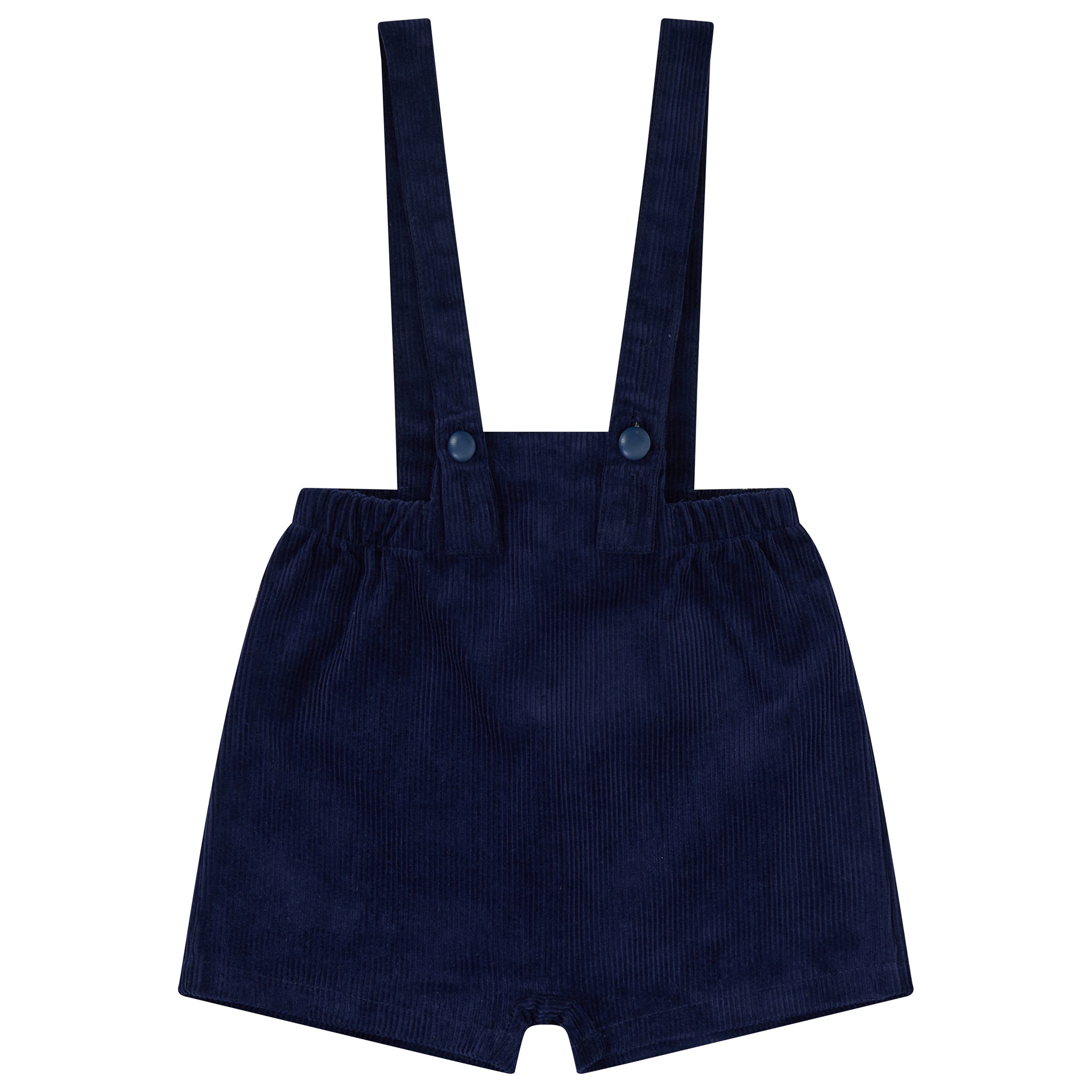 Corduroy Short Overalls
