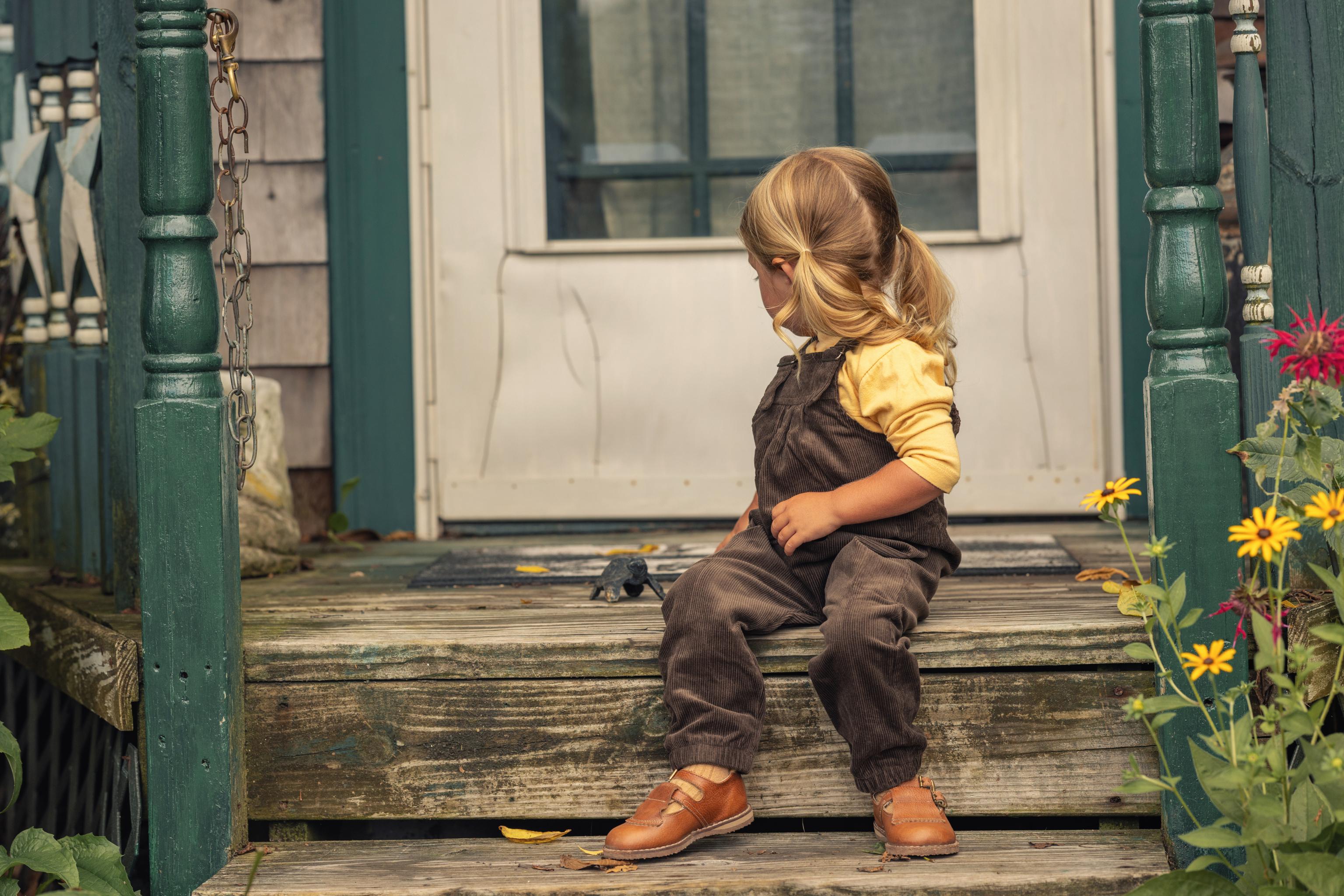 Corduroy Overalls Girls
