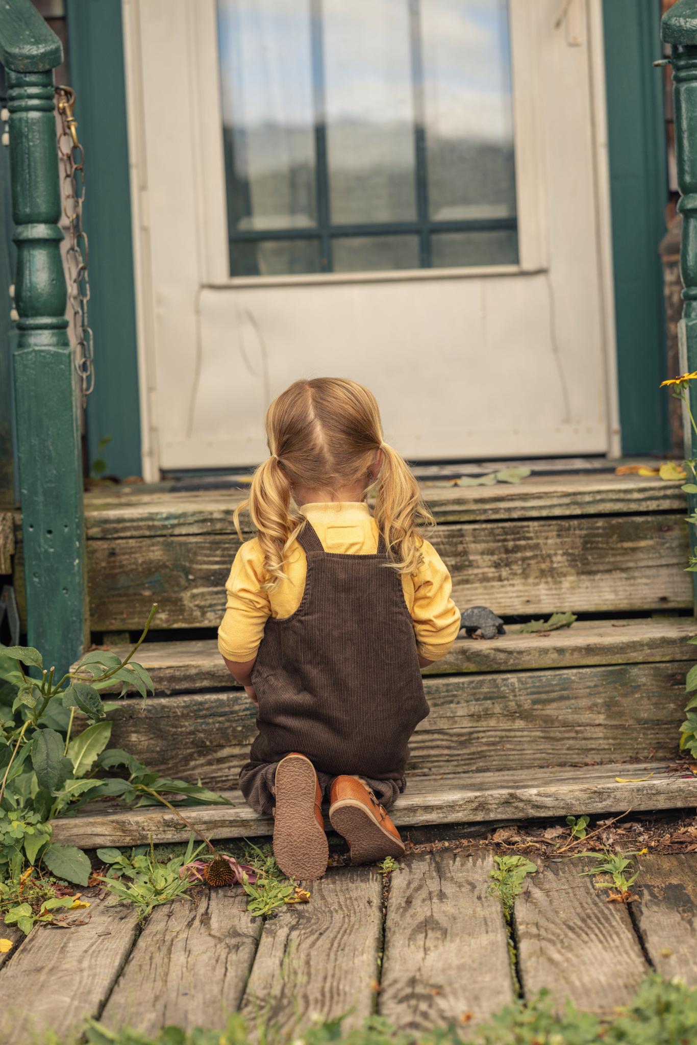 Corduroy Overalls Girls