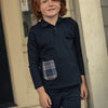 Plaid Pocket Polo