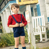 Corduroy Short Overalls