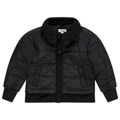 Mock Cord Puffer Jacket