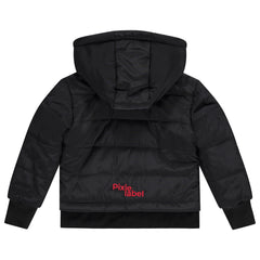 Mock Cord Puffer Jacket