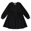 Velour Pocket Dress
