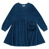 Velour Pocket Dress
