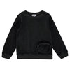 Velour Pocket Sweatshirt