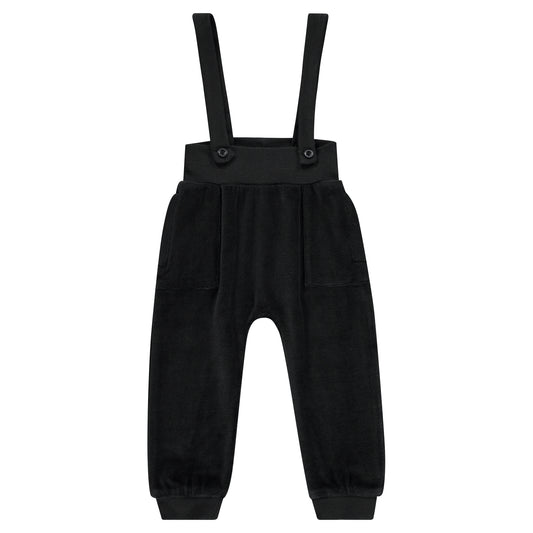 Velour Overalls