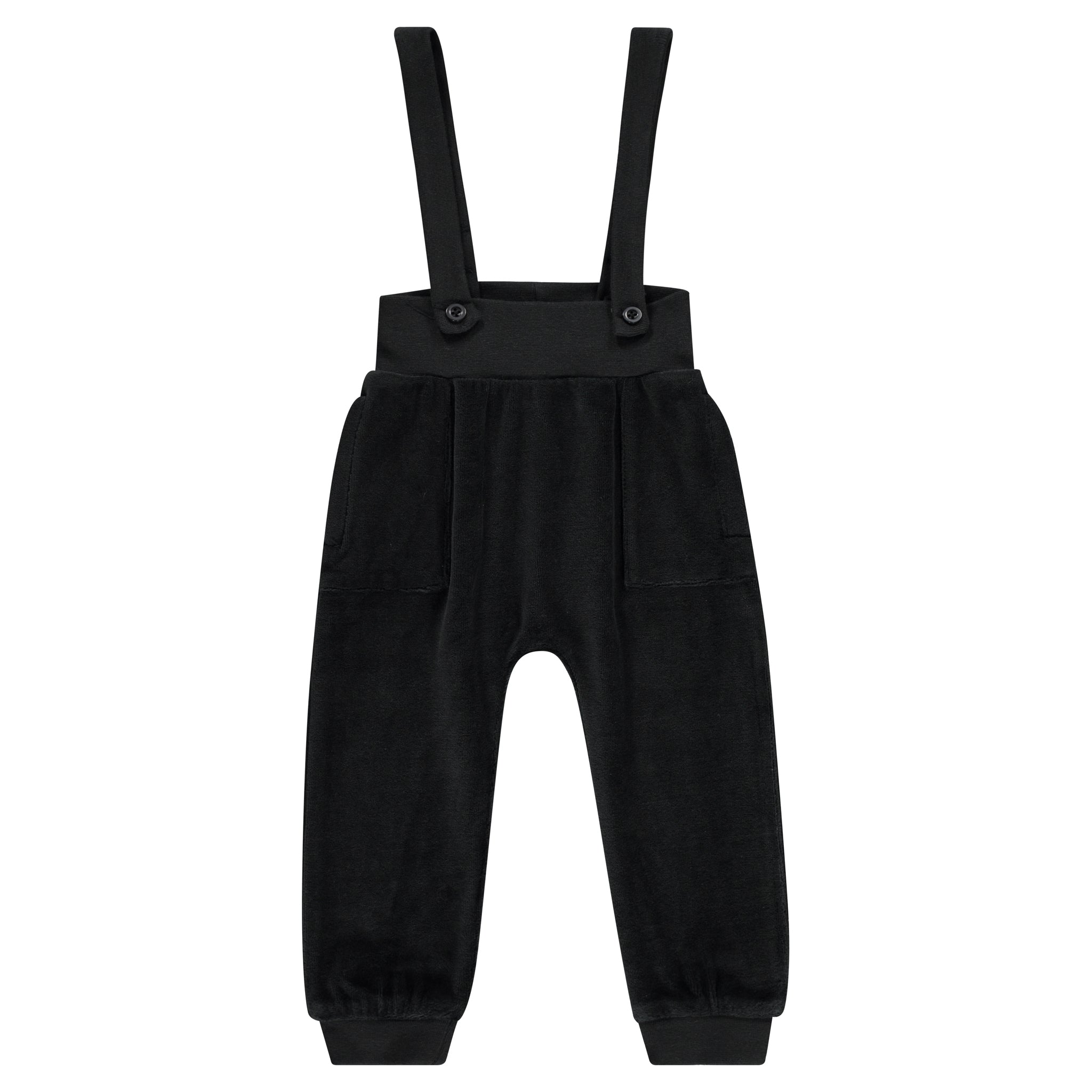 Velour Overalls