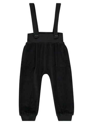 Velour Overalls