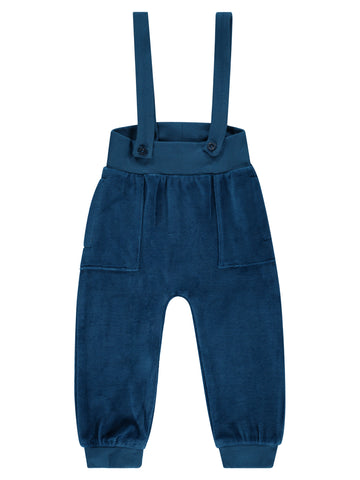 Velour Overalls