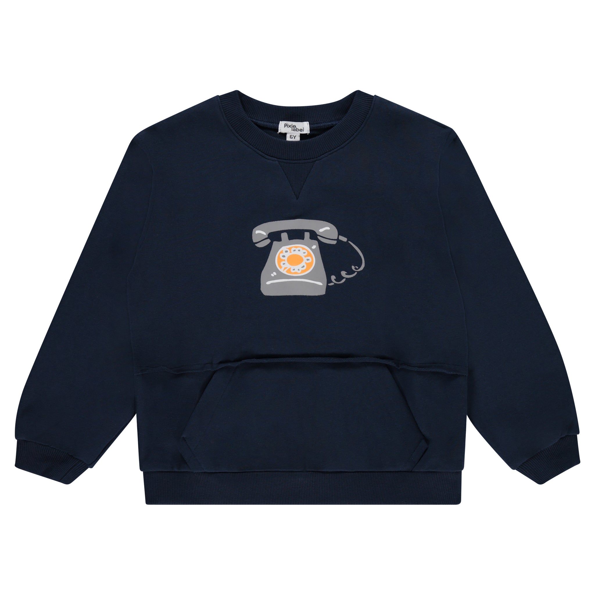 Retro Phone Pocket Sweatshirt