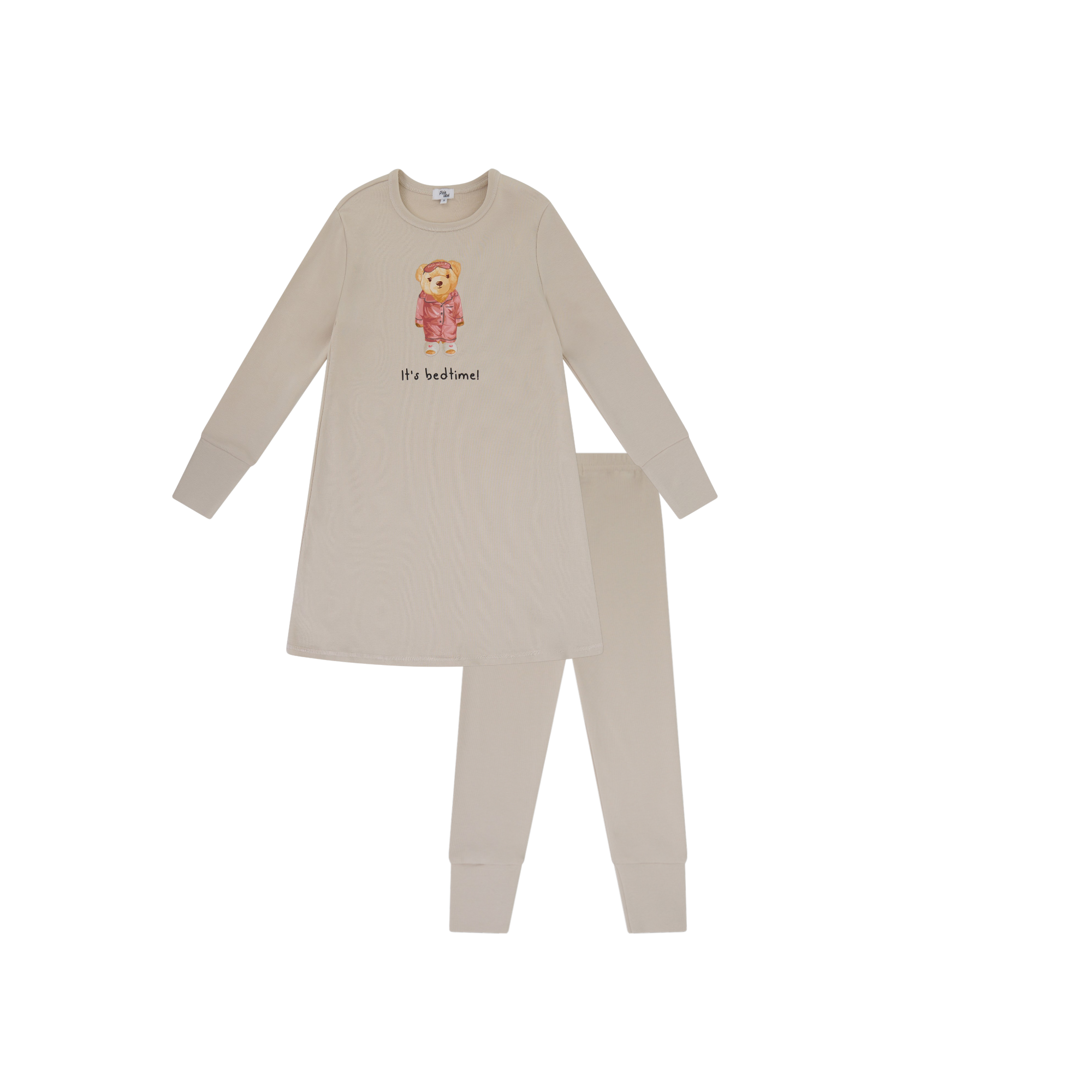 Sleepy Teddy Tunic Set