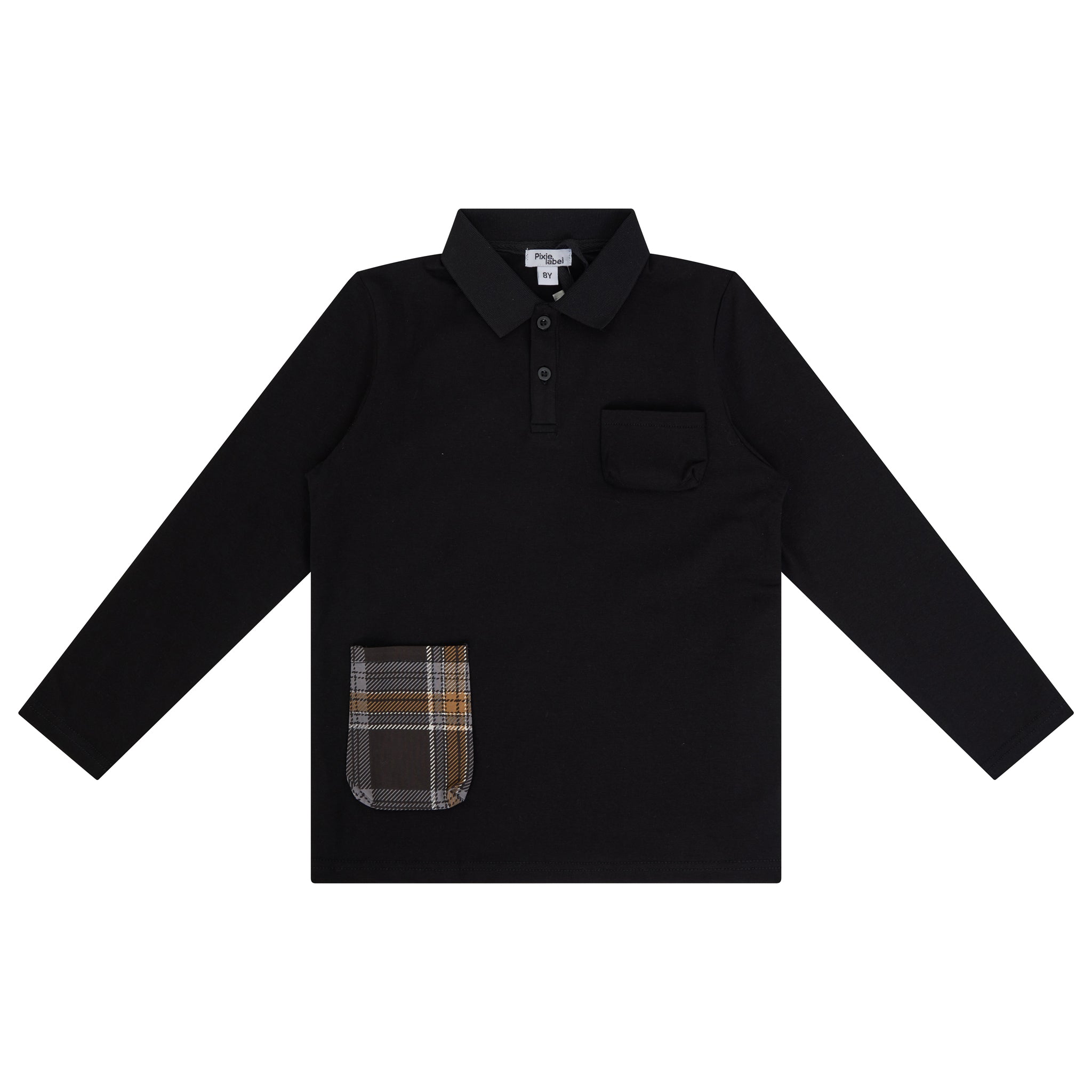 Plaid Pocket Polo