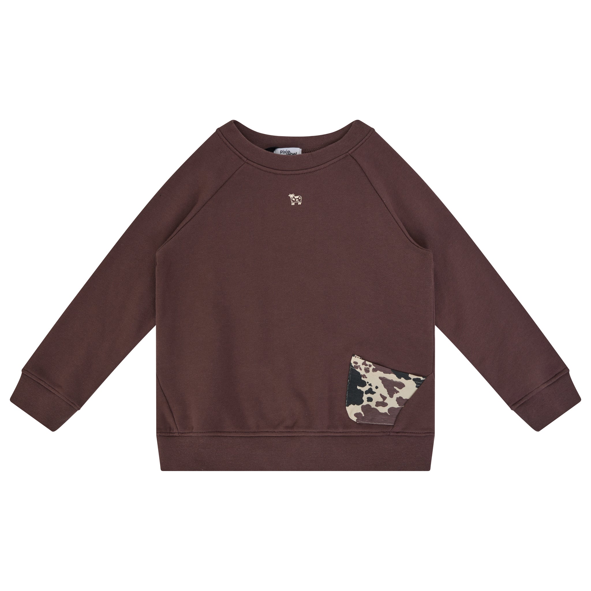 Printed Pocket Sweatshirt
