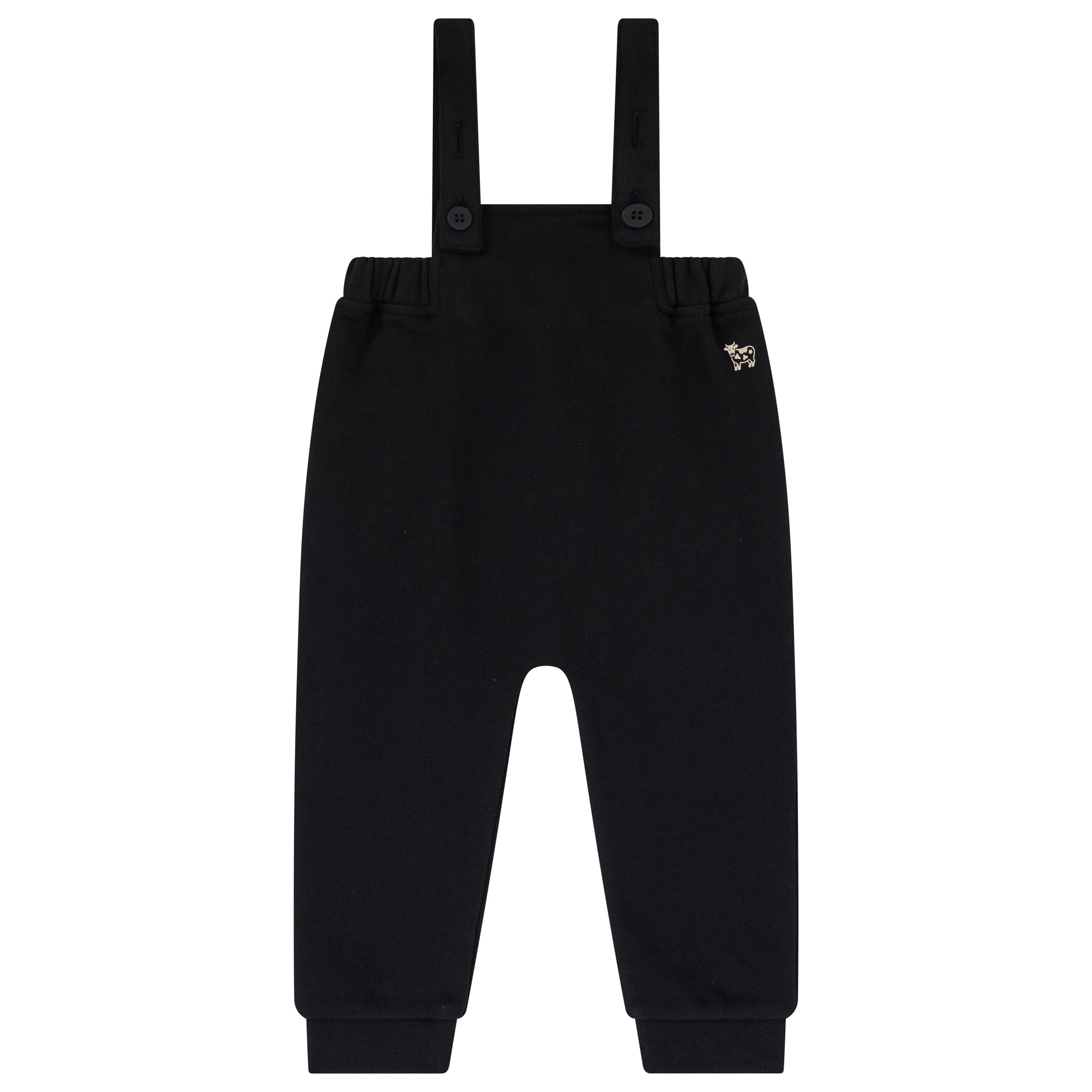 Printed Mockneck & Overalls Set