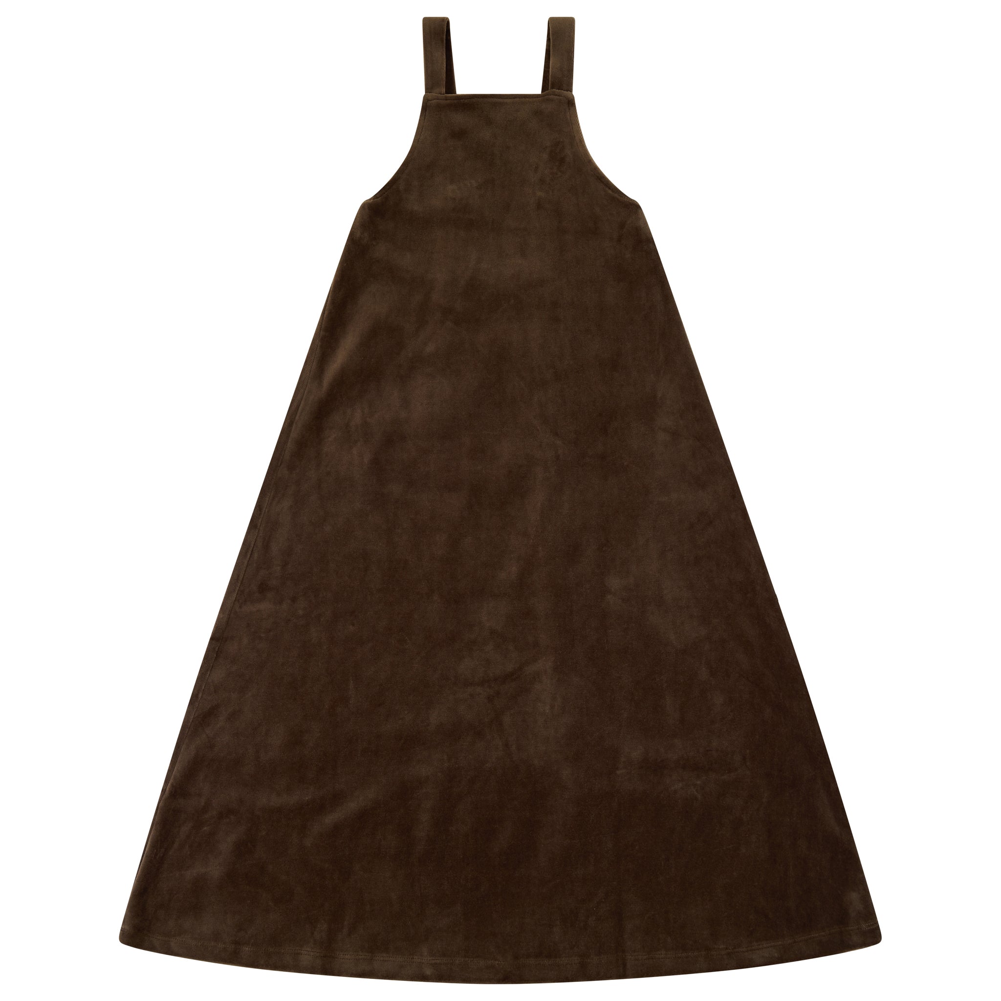 Velour Pinafore Maxi