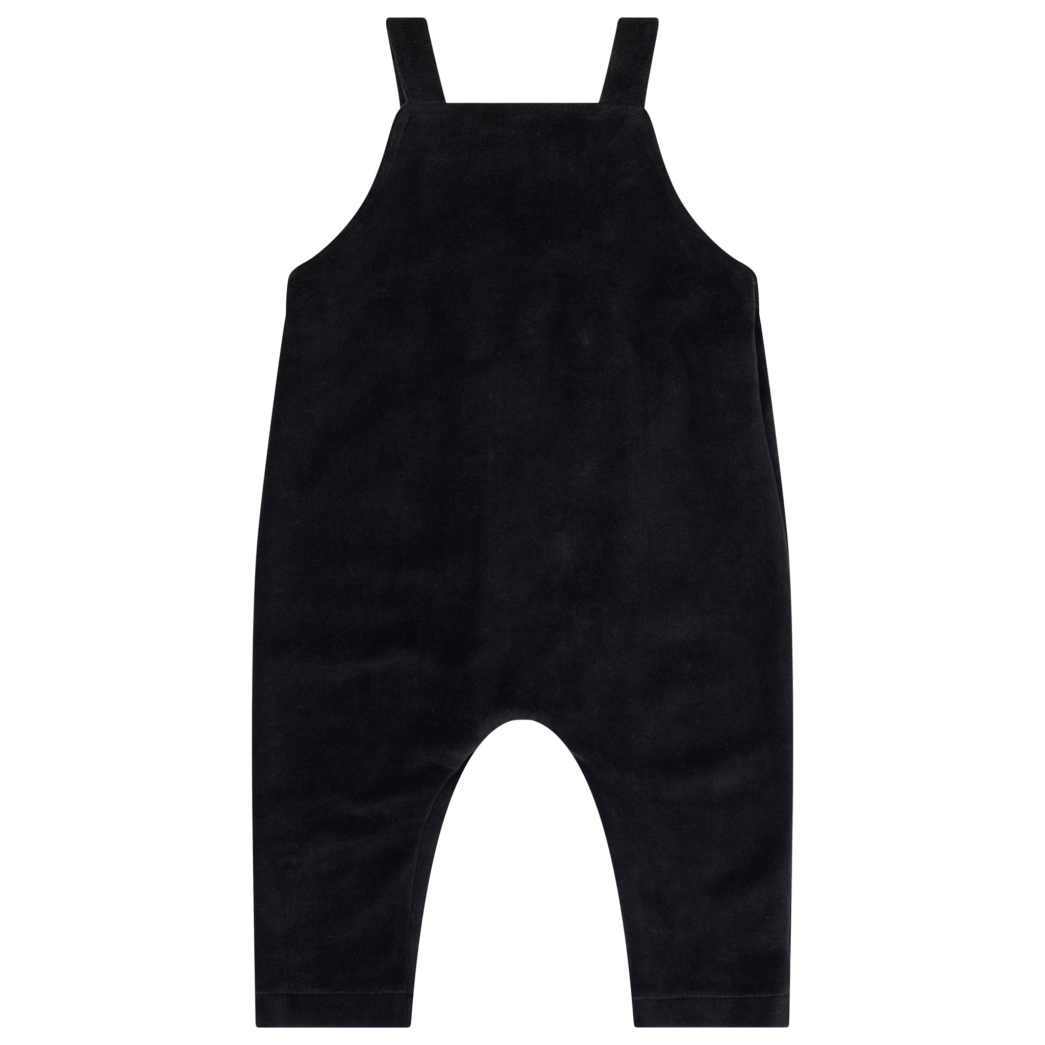Velour Pinafore Overalls