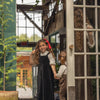 Velour Pinafore Maxi