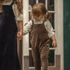 Velour Pinafore Maxi
