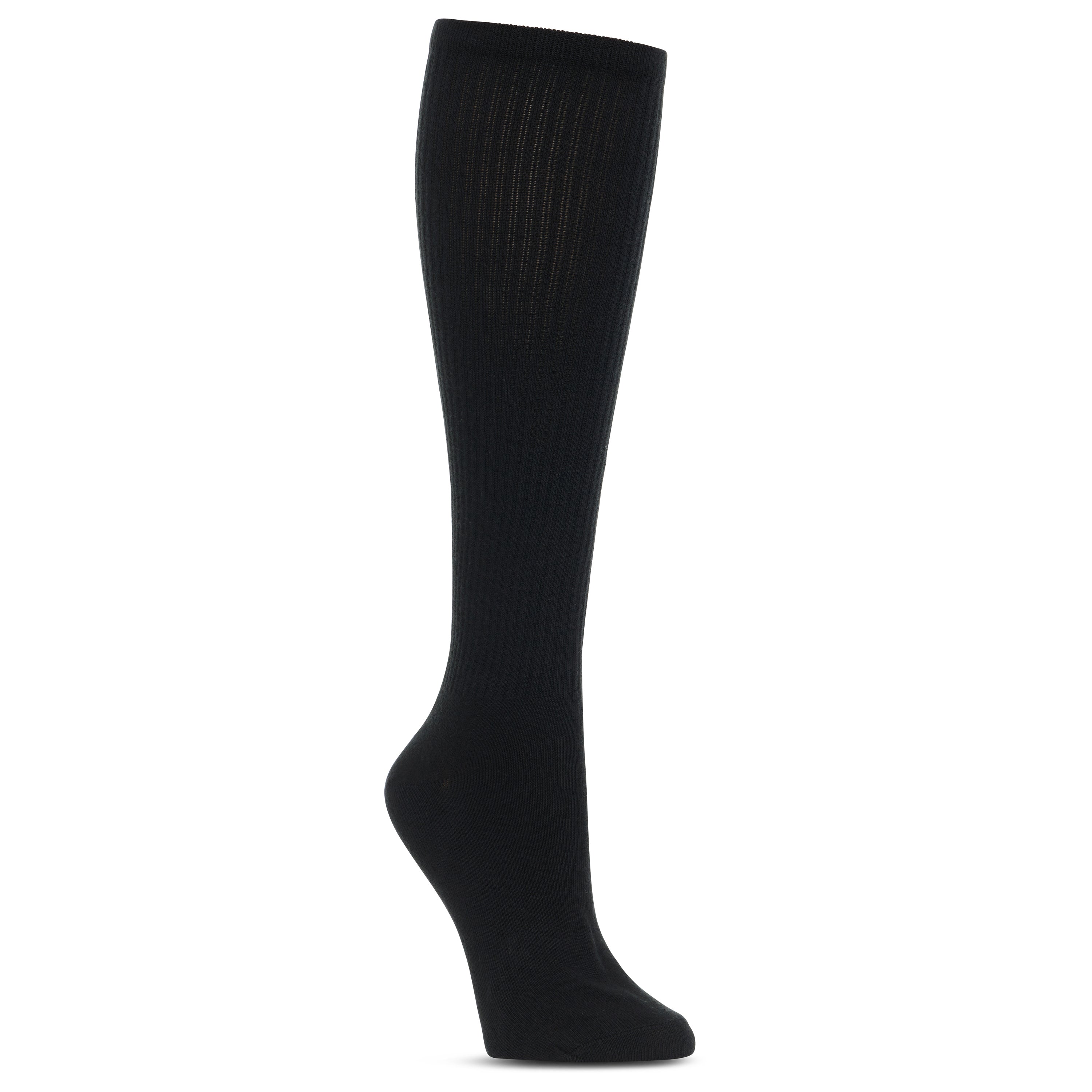 2 Pair Sport Rib Knee Sock