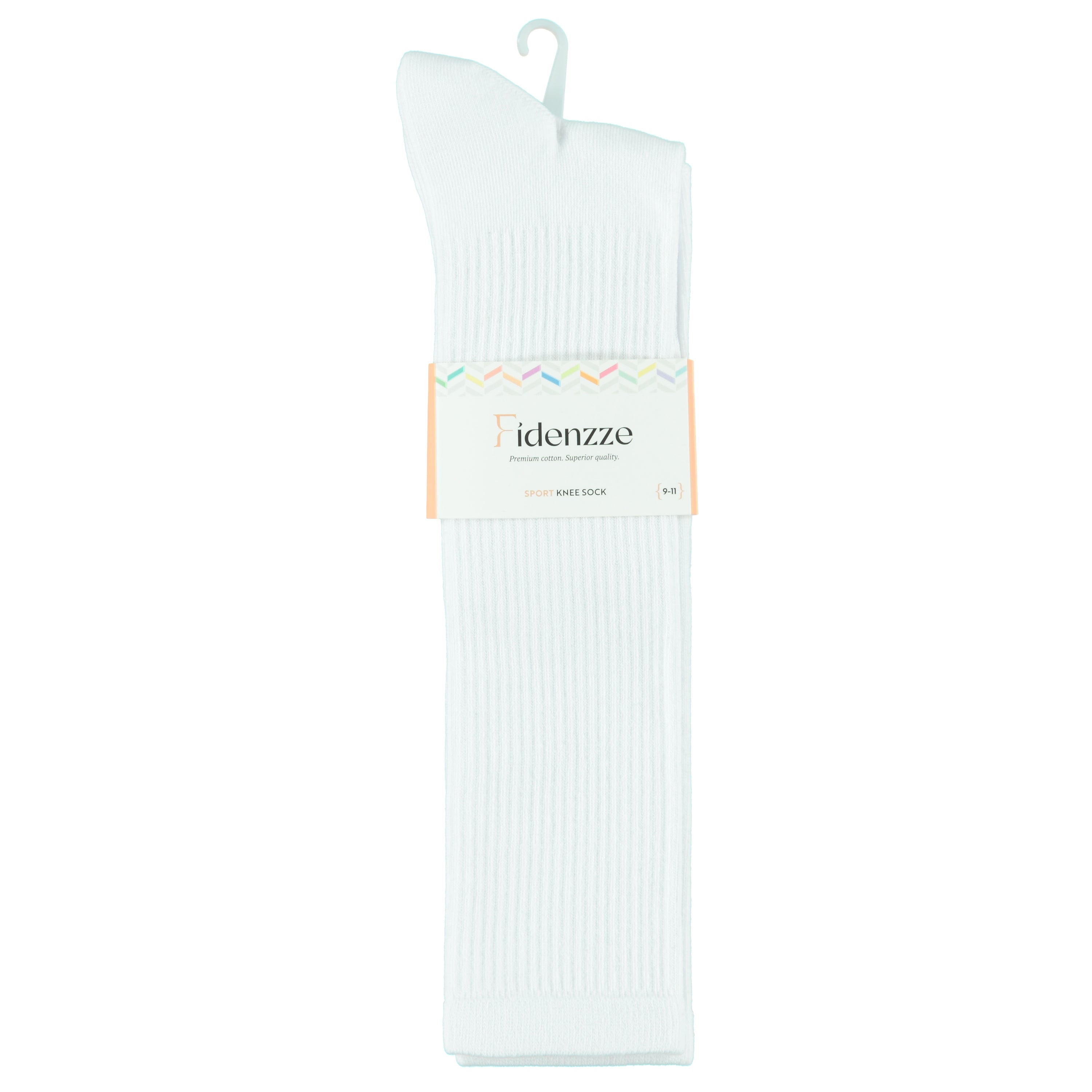 2 Pair Sport Rib Knee Sock