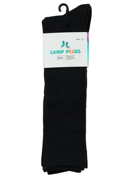 Camp Peers - 3 Pair Cotton Knee Socks